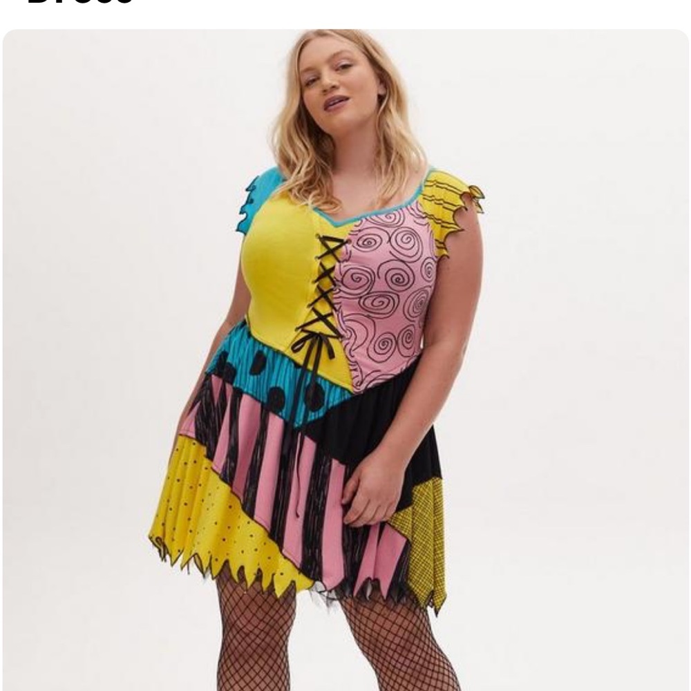 Sally dress 2x Halloween